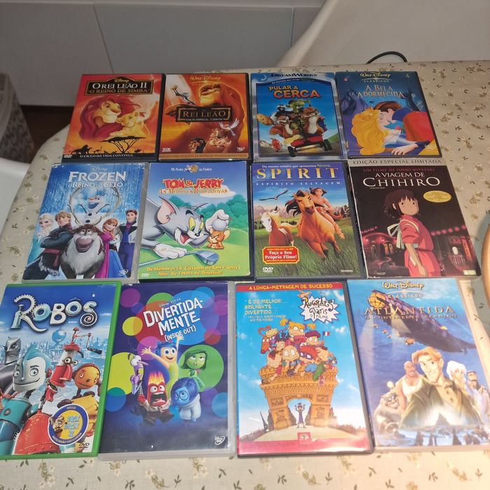 Dvd's disney e outros