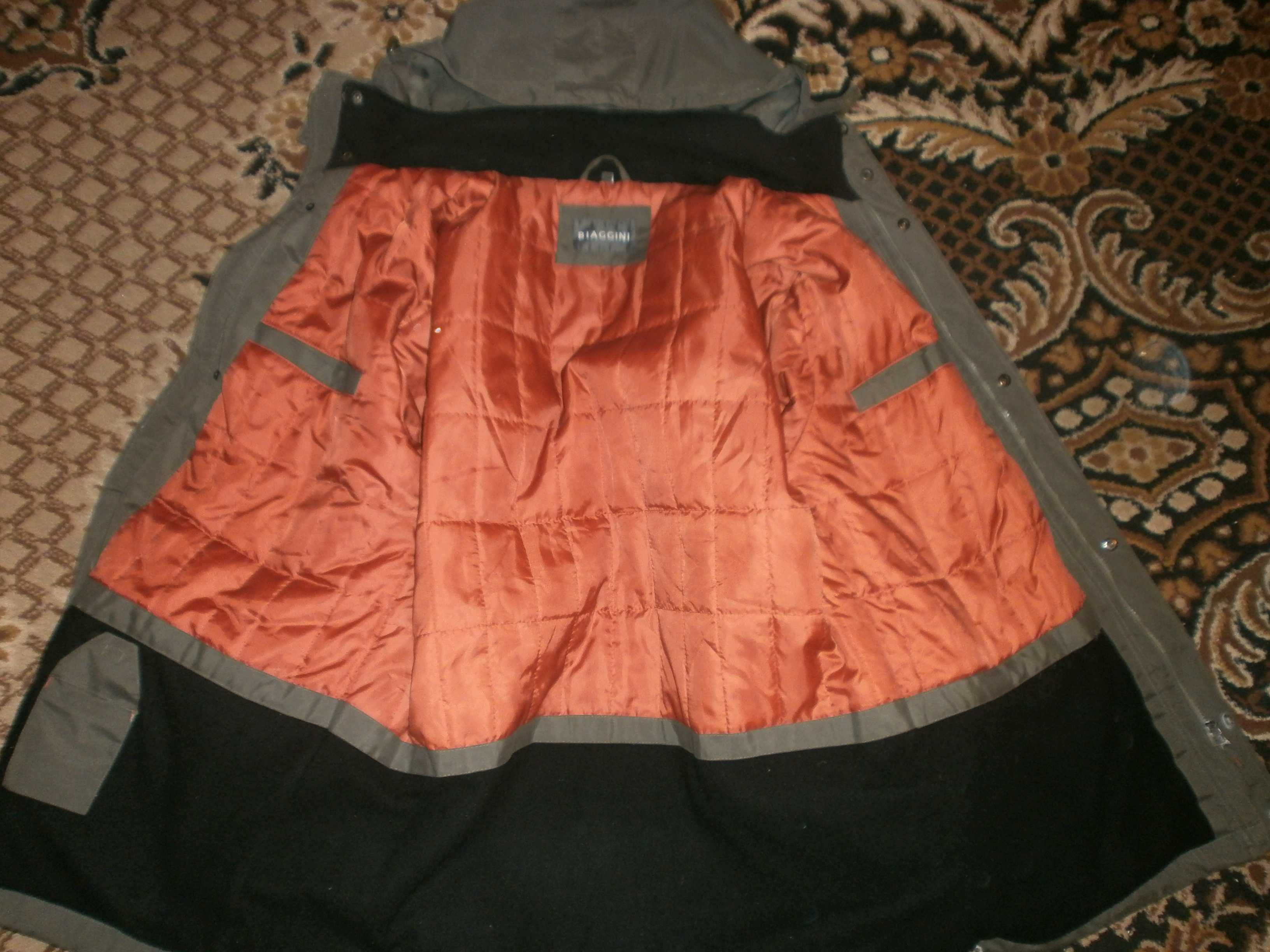 Куртка танкер Biaggini, коричневая, разм. XL, наш 54-56, ПОГ-63 см