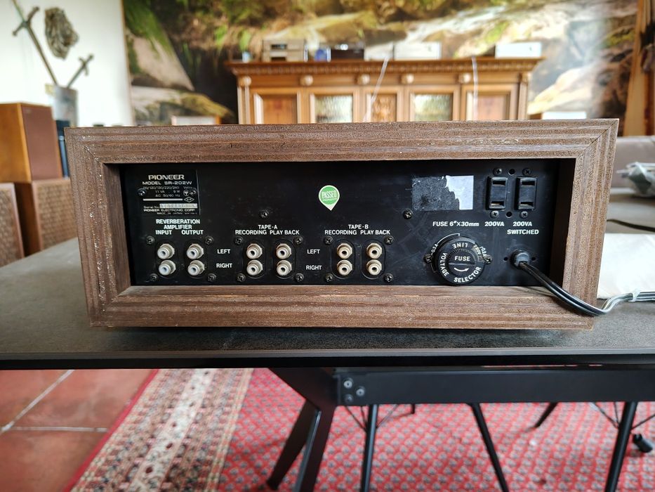 Pioneer SR-202W Reverberation pogłos ECHO