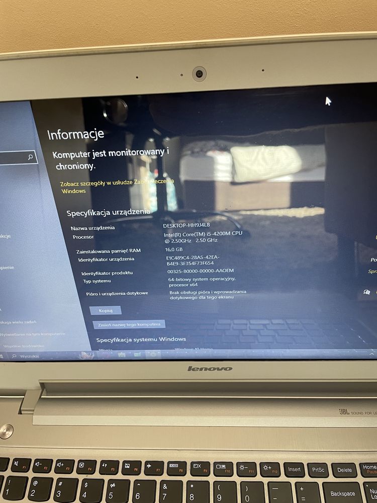 Laptop Lenovo Z510 pełny zestaw + dowód zakupu