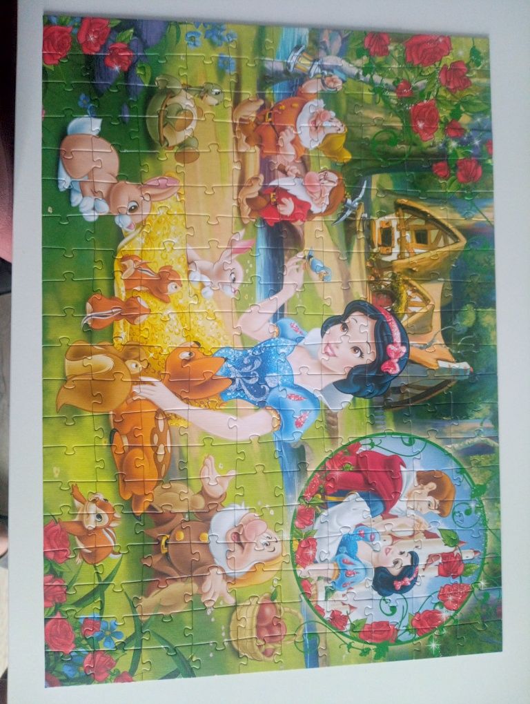 Puzzle królewna Śnieżka