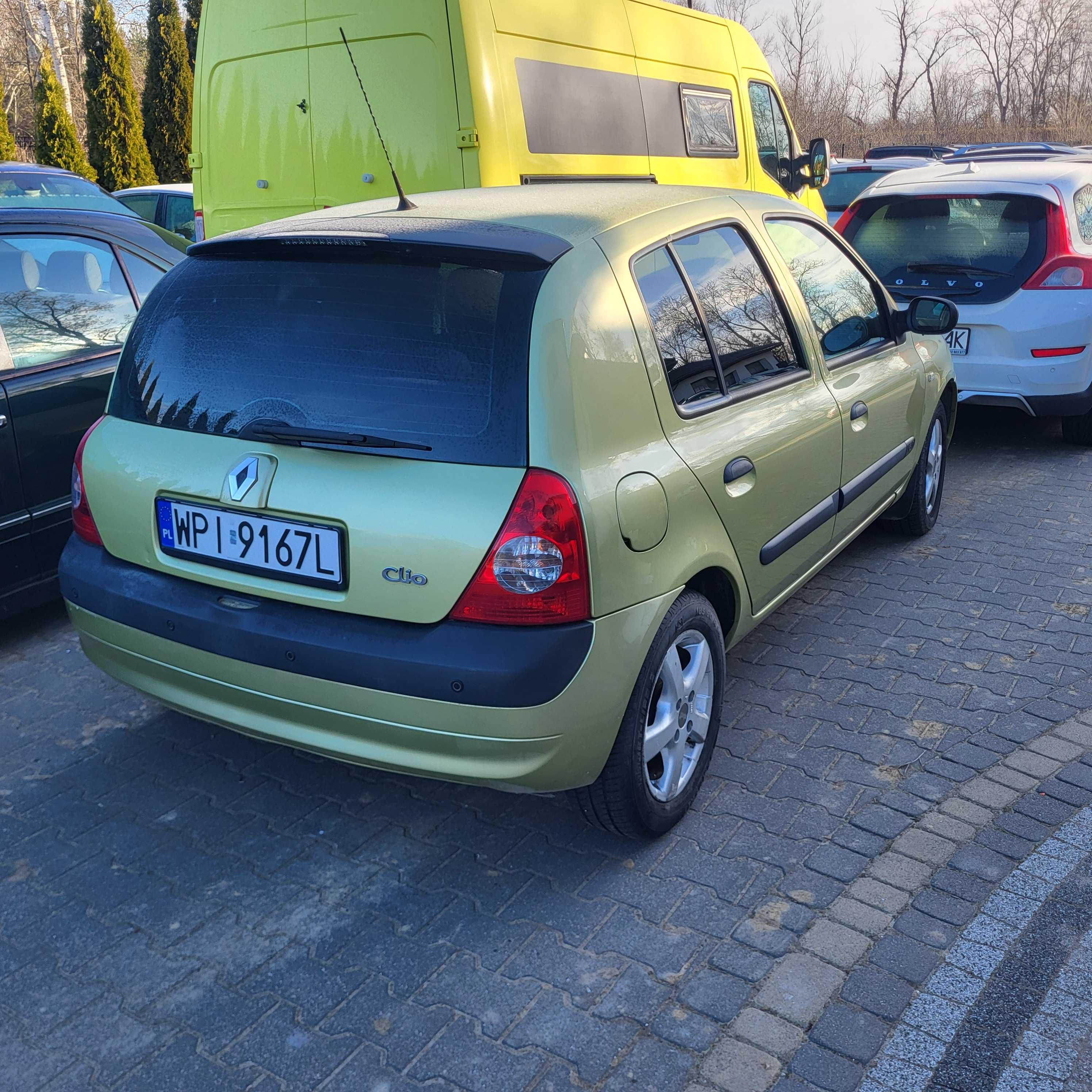 Wynajem Renault Clio 1,2 benzyna + gaz