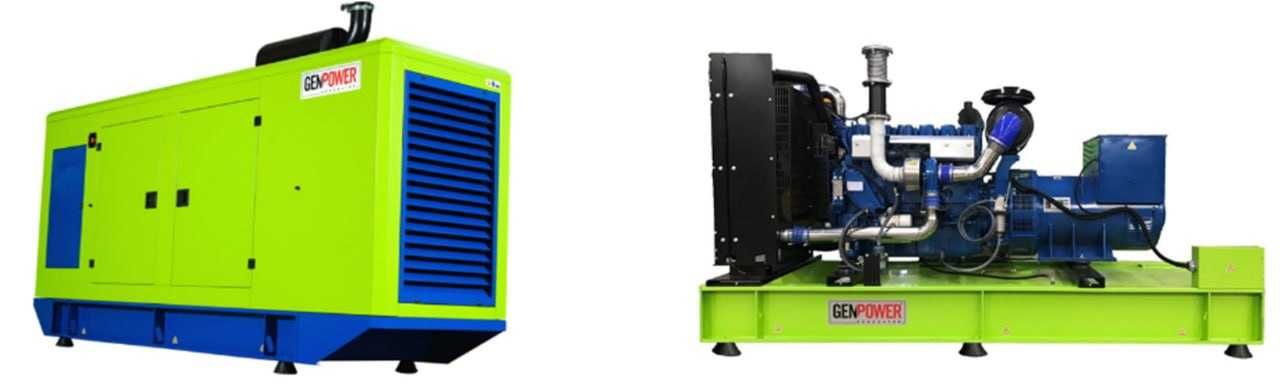 Дизельний генератор GENPOWER GNT565 (двигун INTER), 462 кВт, з ПДВ!!!