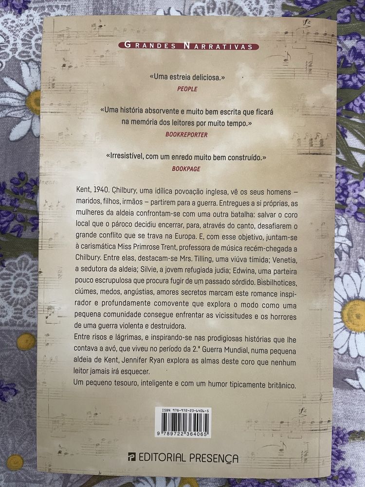 Livro As Mulheres do Coro de Chilbury