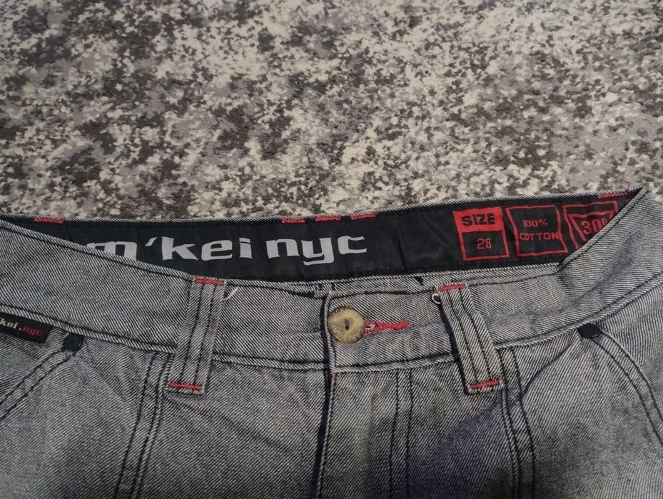 DEAD STOCK Rap jeans aem'kei sk8 y2k hip hop реп бегги джинси baggy