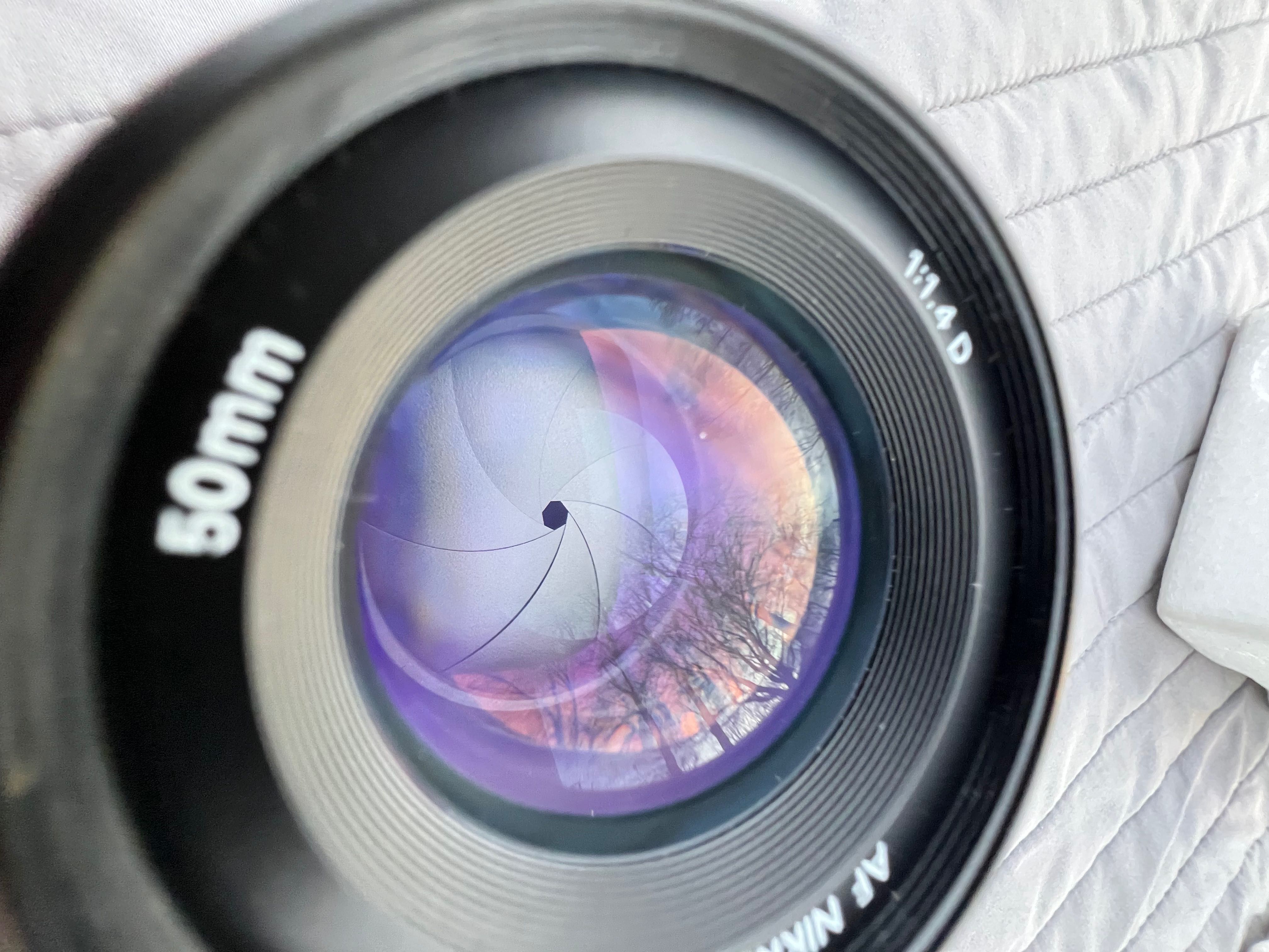Obiektyw Nikon Lens AF NIKKOR 50mm f/1.4D jak NOWY!