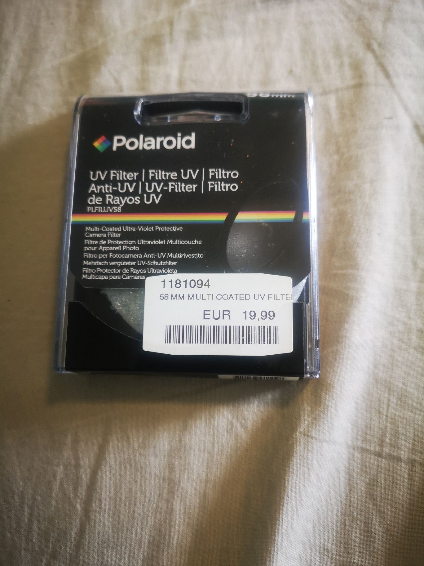 Filtr uv Polaroid