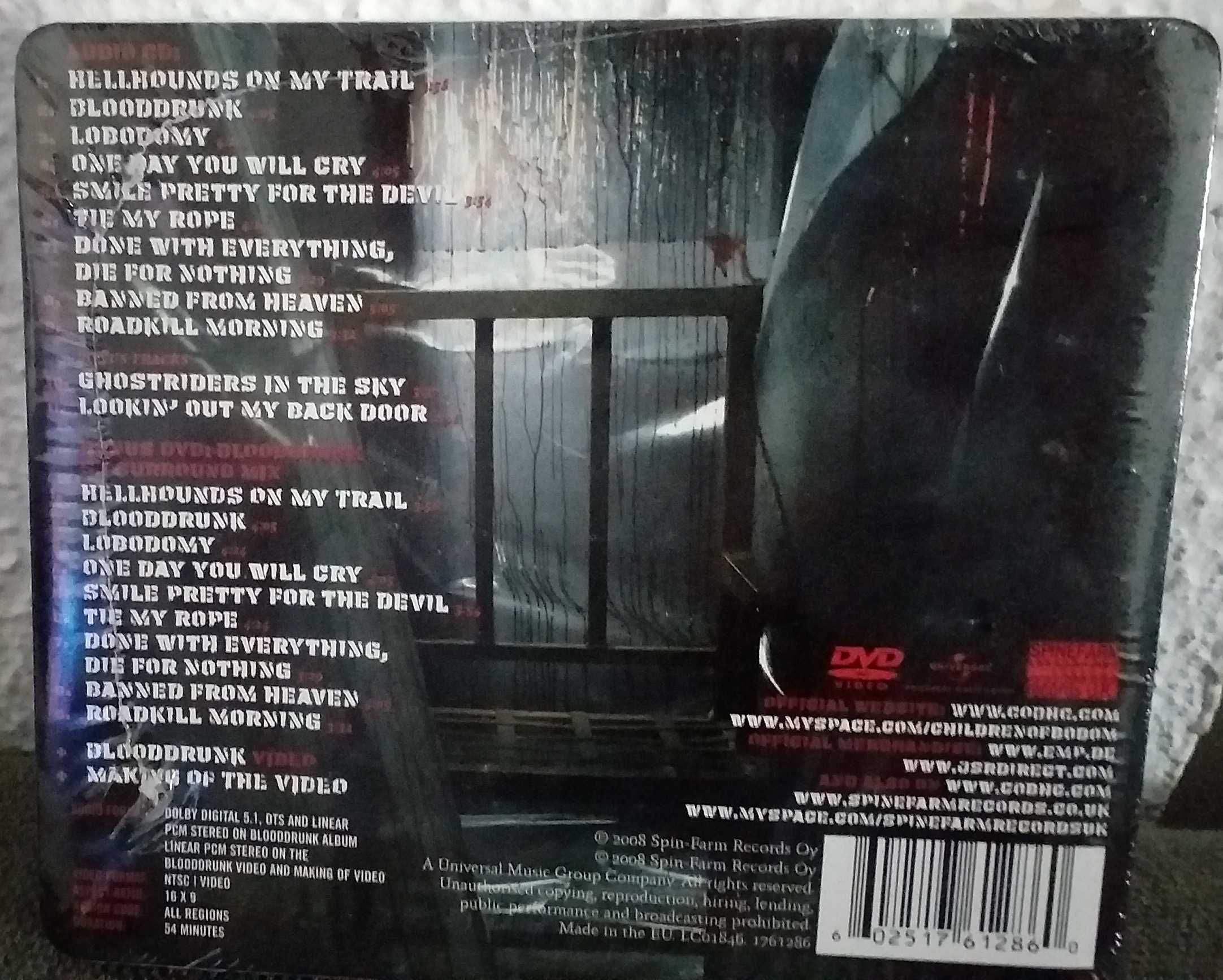 Children of Bodom Blooddrunk 2 CD+DVD SELADO Novo