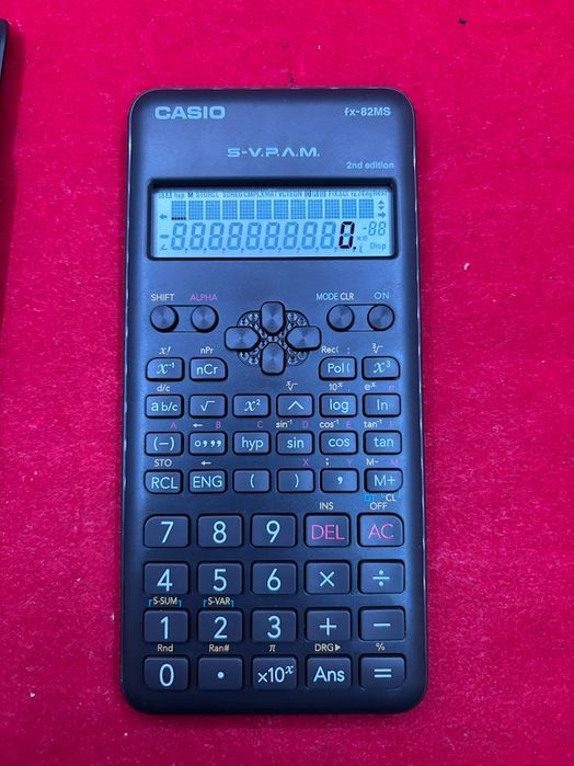 kalkulator naukowy casio fx-82 zasilanie bateryjne wyświetlacz lcd