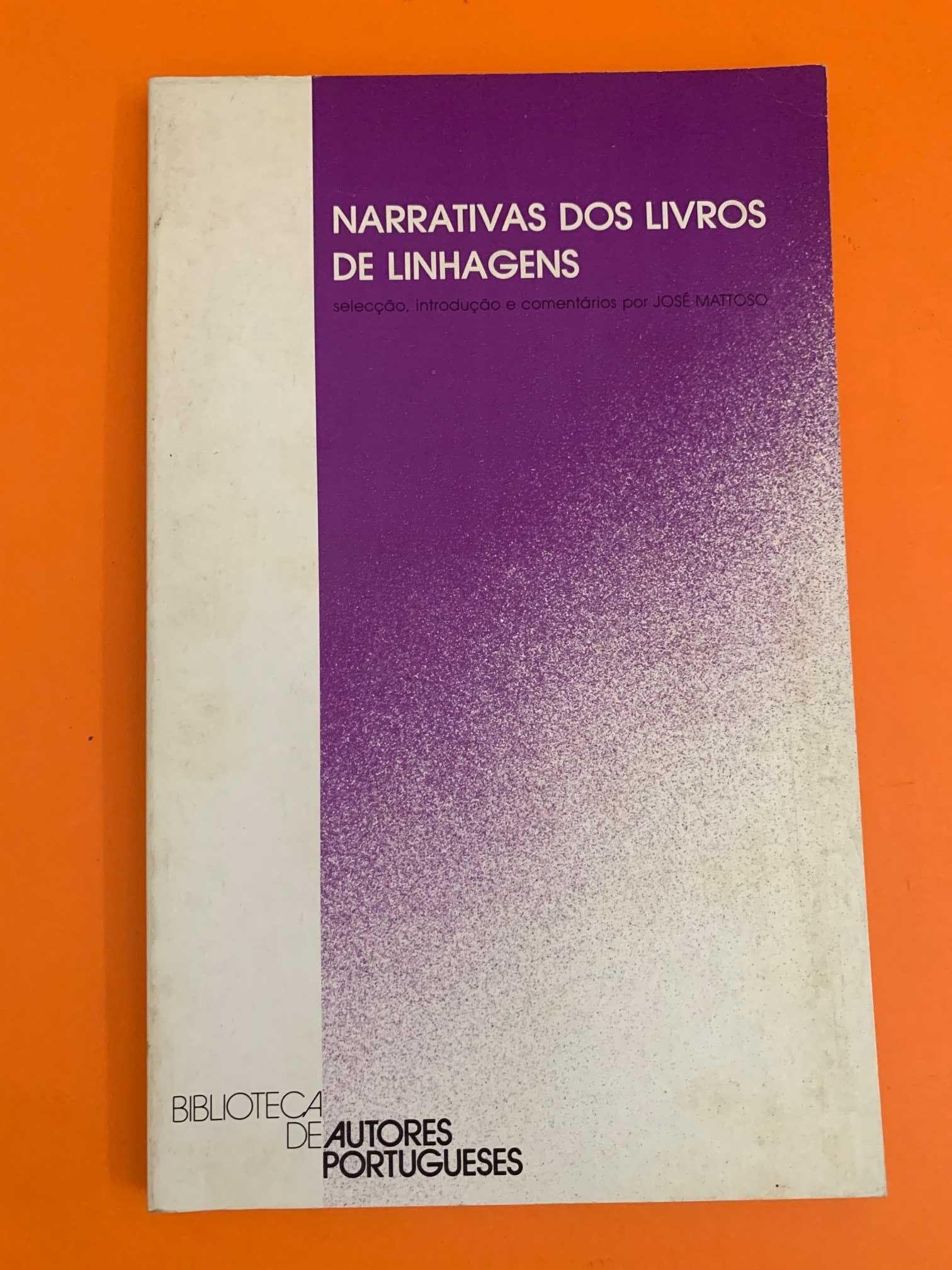 Narrativas dos livros de linhagens - José Mattoso