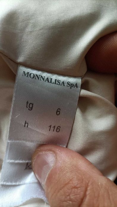 Casaco Inverno Monalisa 6 anos