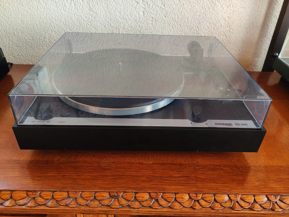 Gramofon Thorens td 280 po serwisie i kalibracji z wkładką ortofon.