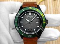 Мужские часы Invicta 33519 Vintage 44 mm Automatic Leather 100 MT