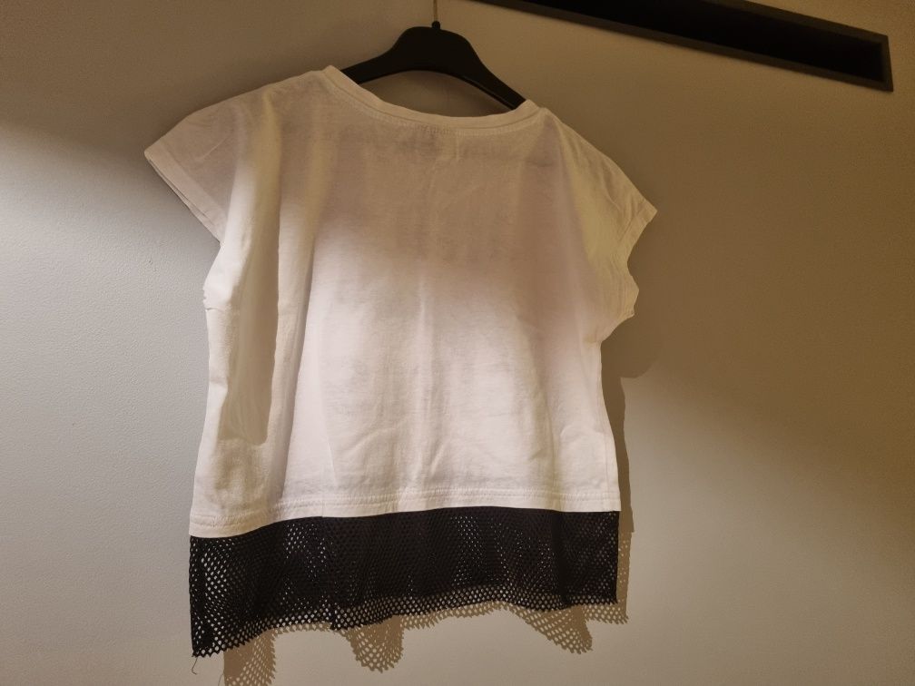Bluzka 158-164 Page on Young crop top koszulka T-shirt