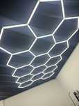 Leds 2 conjuntos teto garagem studio