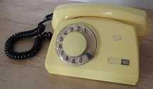 Telefon analogowy tarczowy Aster-72 Elektrim RWT