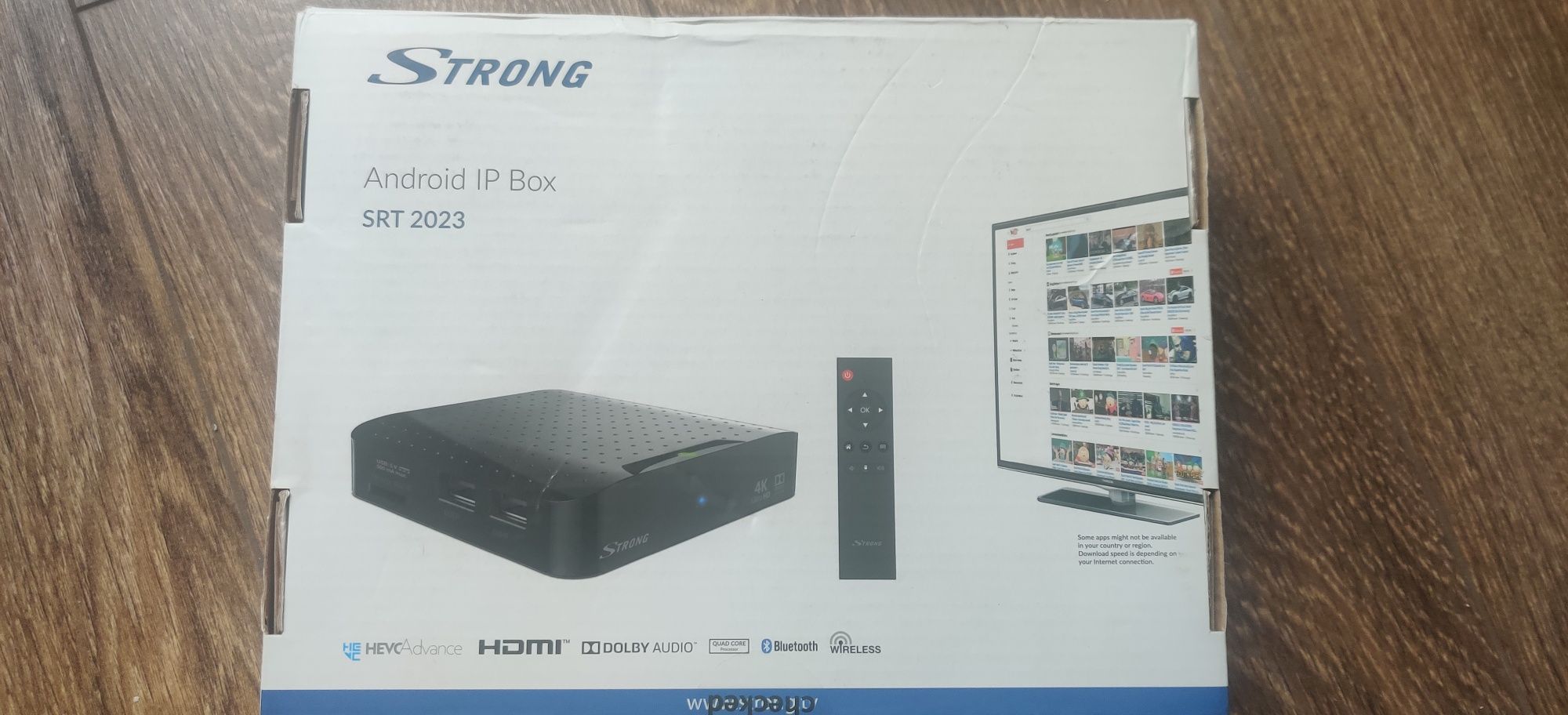 Медиаплеер STRONG 4K Android SRT 2023