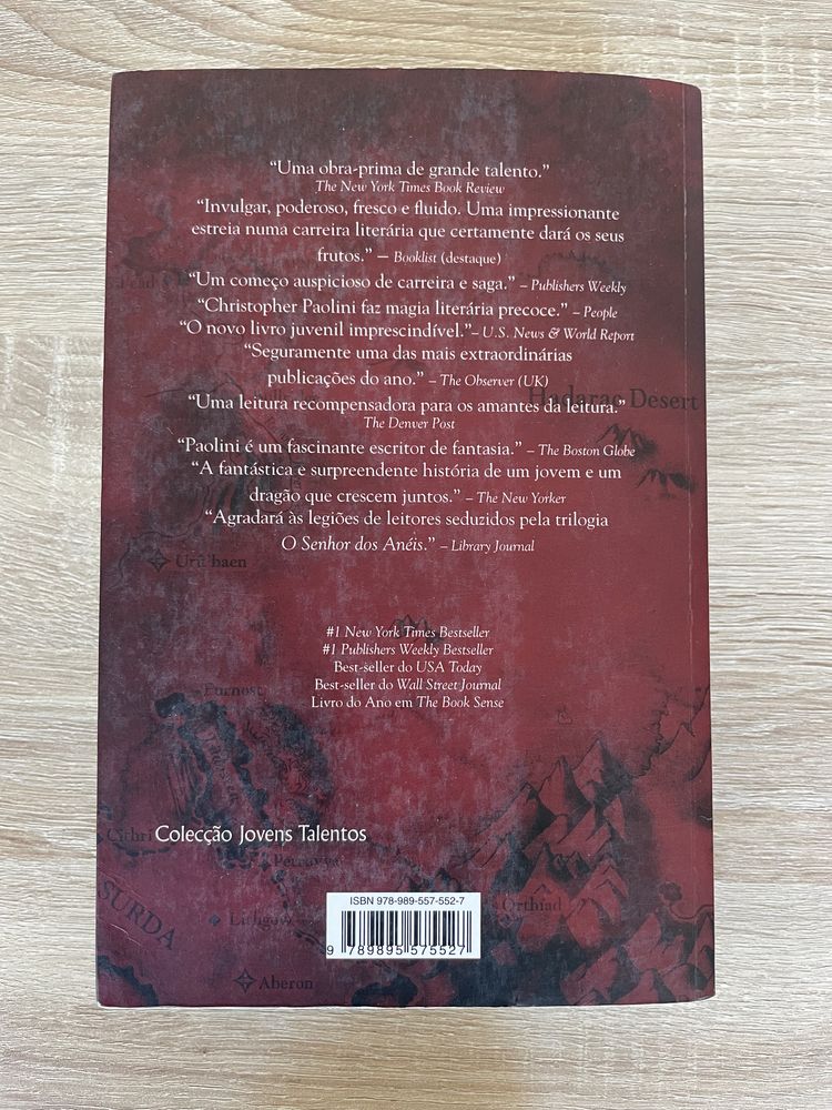 Colecção Eragon - 2 livros disponíveis