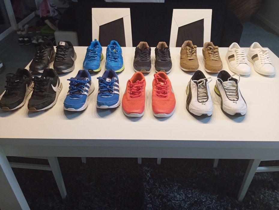 Conjunto de tênis várias marcas