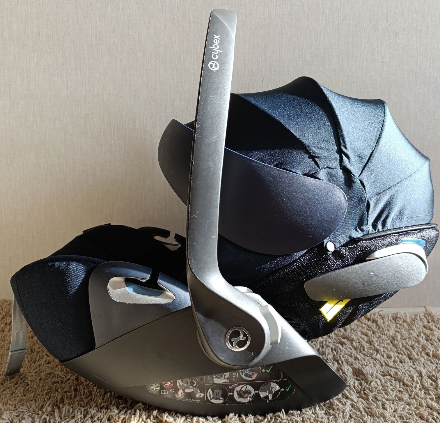 Автокрісло/автолюлька 0+ Cybex Cloud Z і-Size Plus