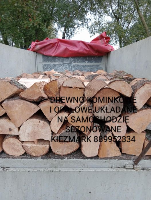Drewno kominkowe i opałowe sezonowane