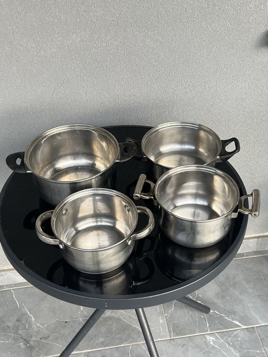 Каструля Австрія нержавійка 2 види