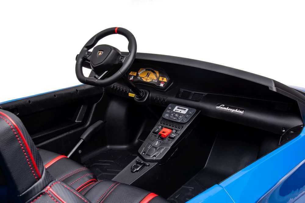 Auto na akumulator Lamborghini XXL A880 do 100kg, pompowane koła
