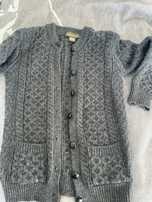 Sweter damski 100% merino recznie robiony jak finke