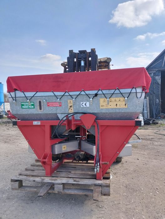 Rozsiewacz nawozu grass-roll + nadstawka, plandeka