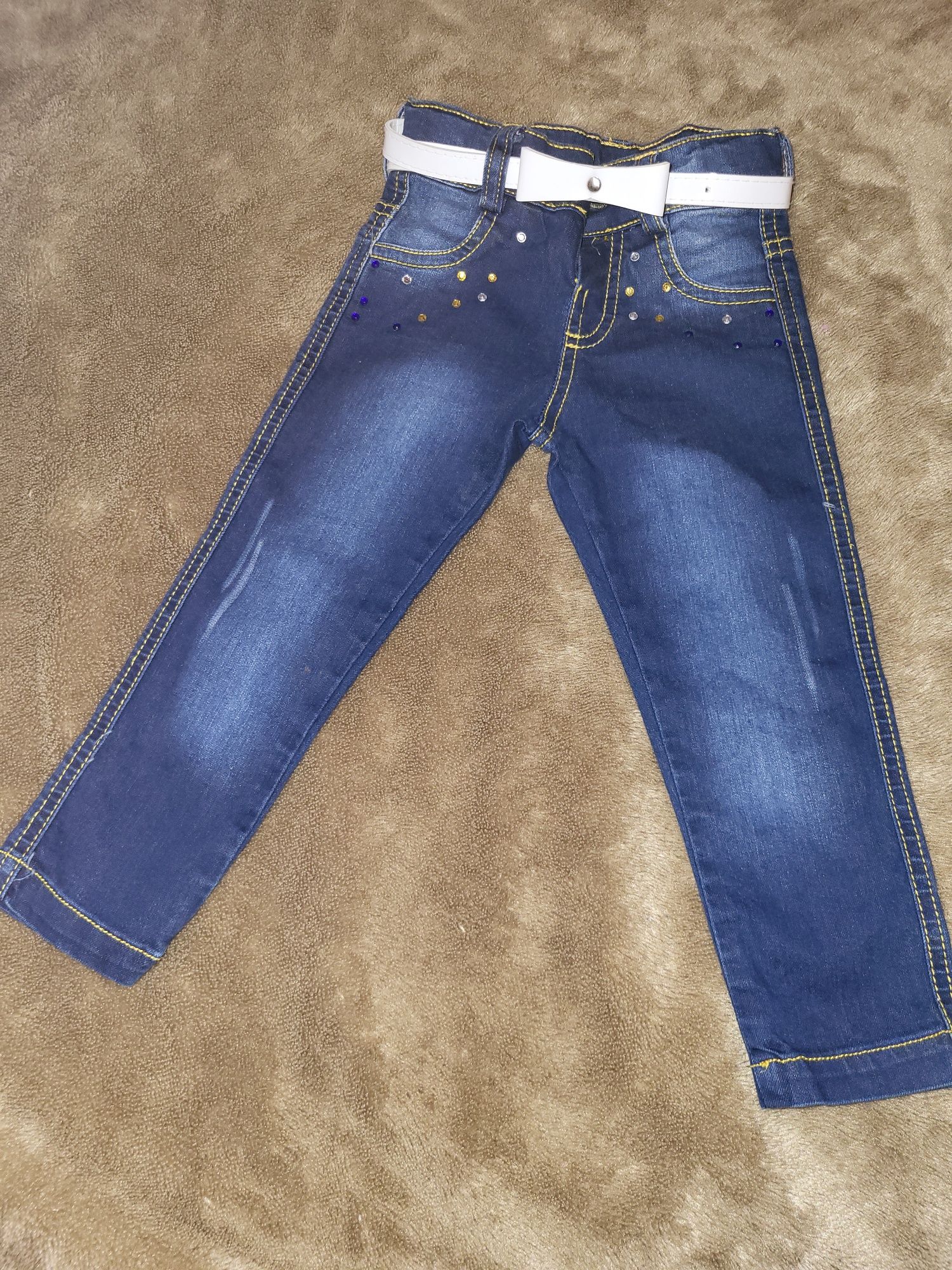 Костюм джинсовий на дівчинку 1,5-2,5 роки