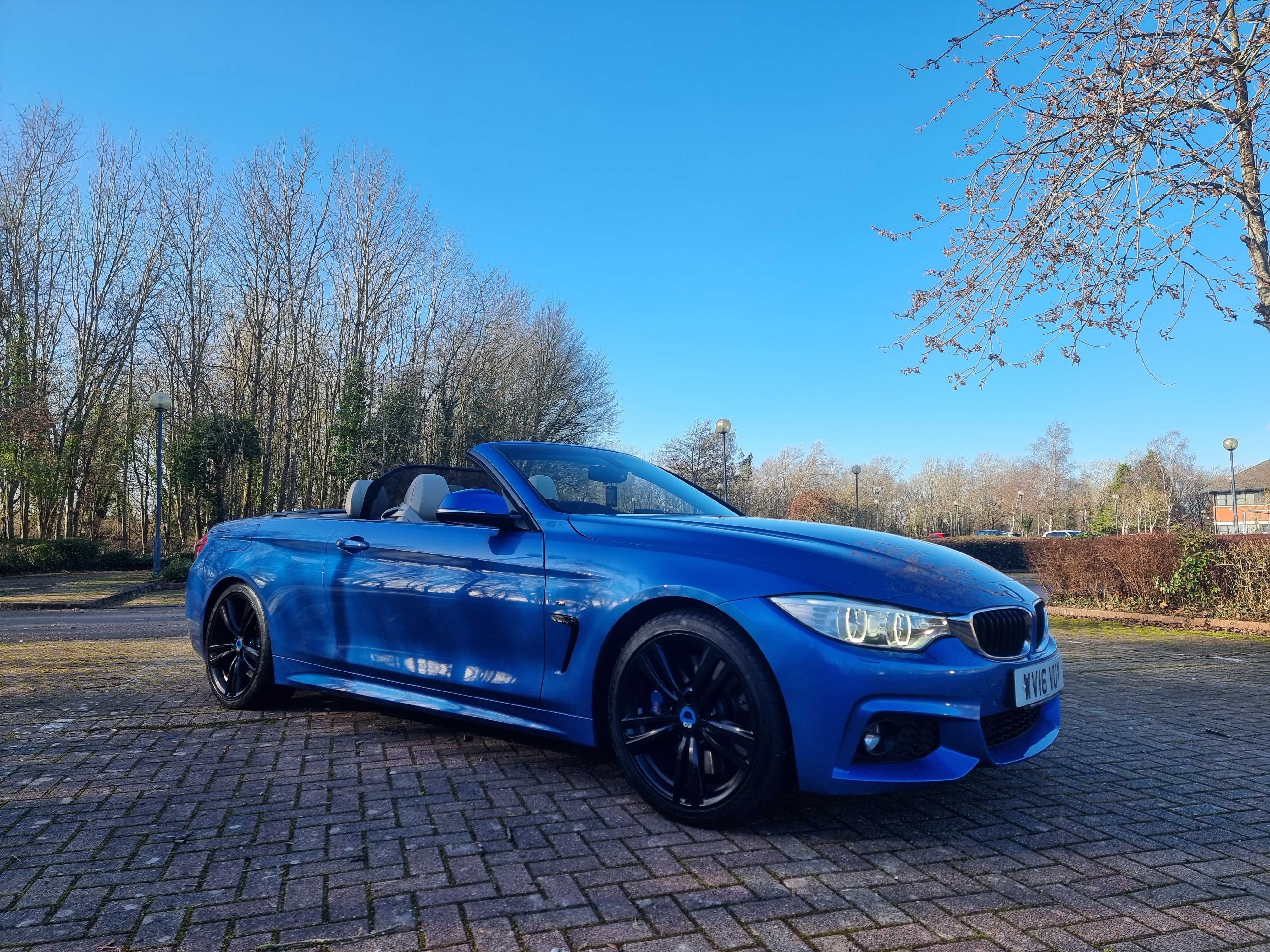 BMW serii 4 F33 428i Cabrio (Anglik)