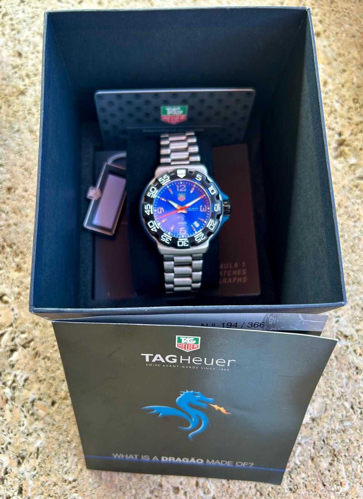 Relógio TAG HEUER Edição Limitada Estádio do Dragão Formula1