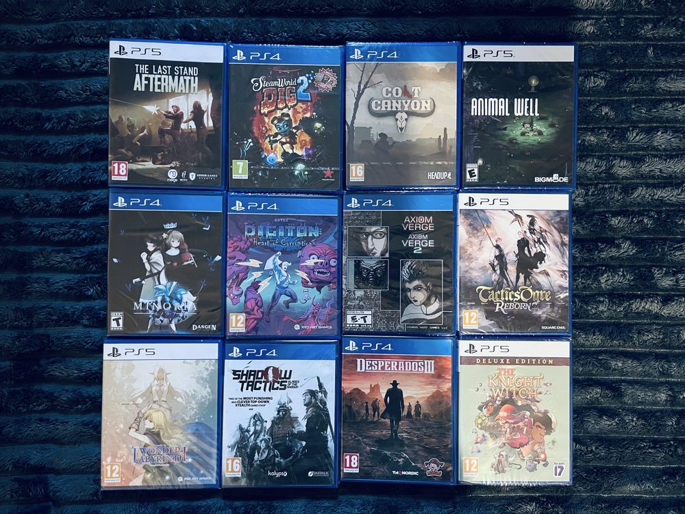 Продам диски PS5/PS4. Лімітовані. Нові та ідеальний стан
