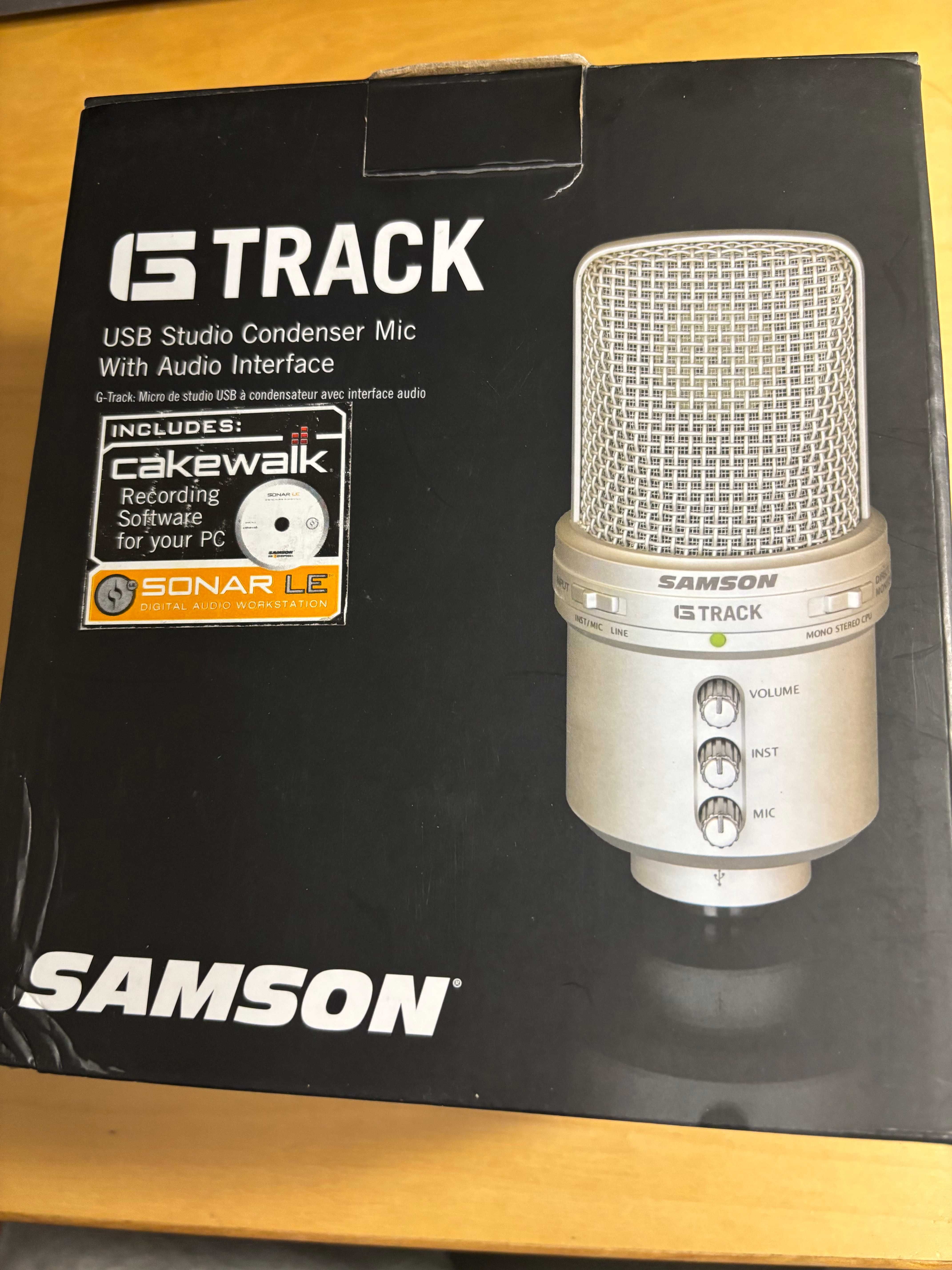 Samson G-Track USB mikrofon pojemnościowy