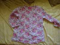 Camisa flores 7-8 anos