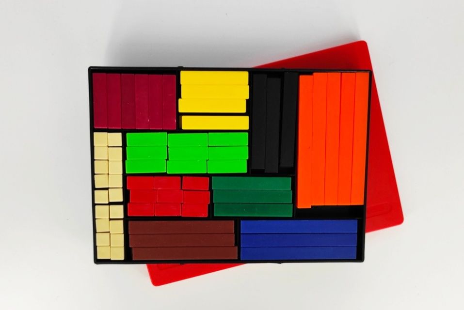 Klocki Cuisenaire’a Numicon: Number Rods