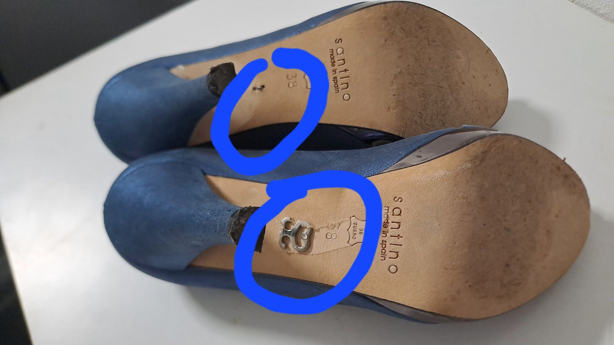 Sapato azul n 38