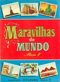 Caderneta completa Maravilhas do Mundo Álbum II (1958)