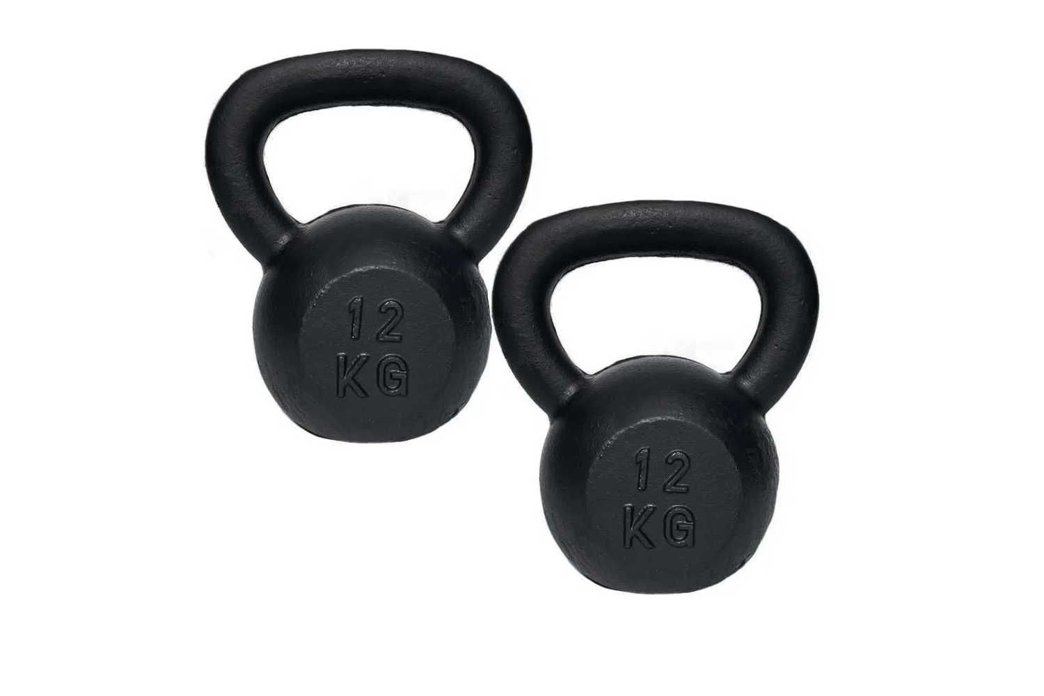 2x KETTLEBELL 12KG Kula odważnik kettle zestaw 24kg DW