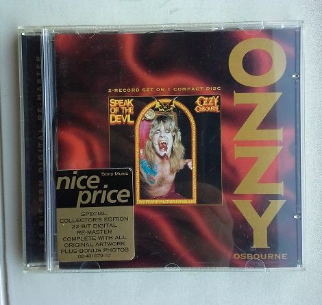 CD Ozzy Osbourne - Speak Of The Devil