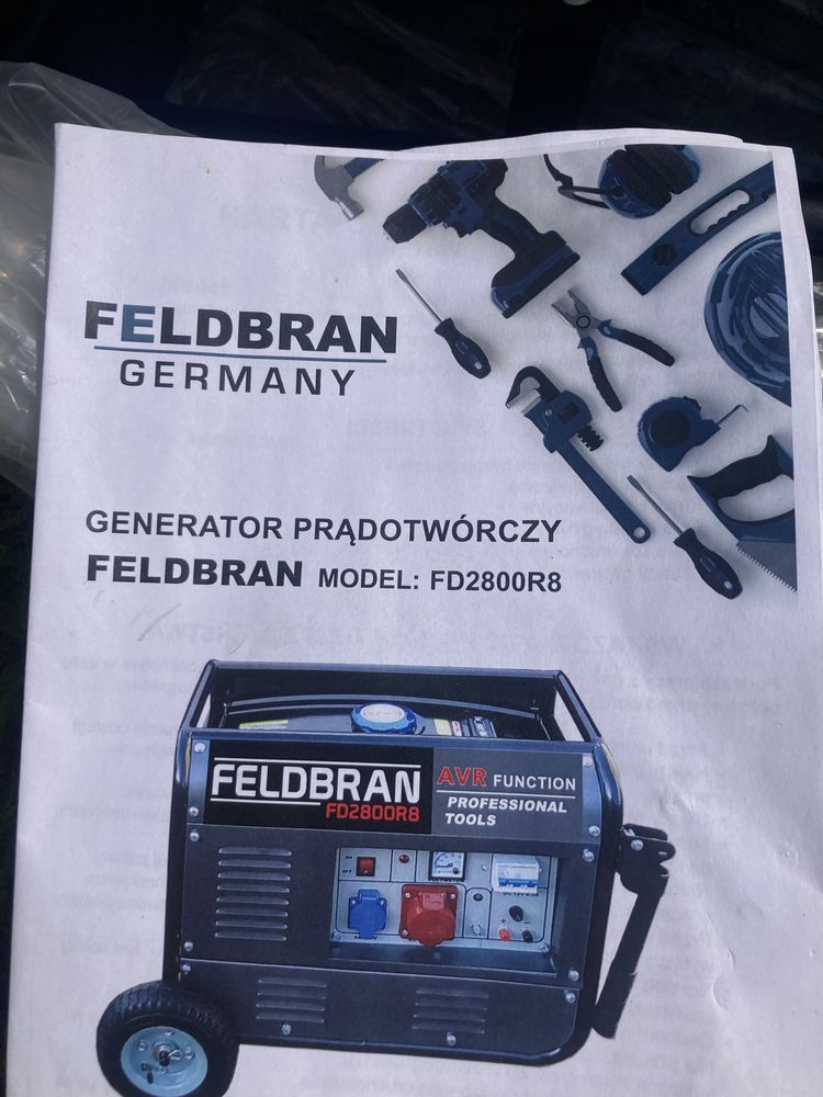 Agregat prądotwórczy FELDBRAN 3 fazowy