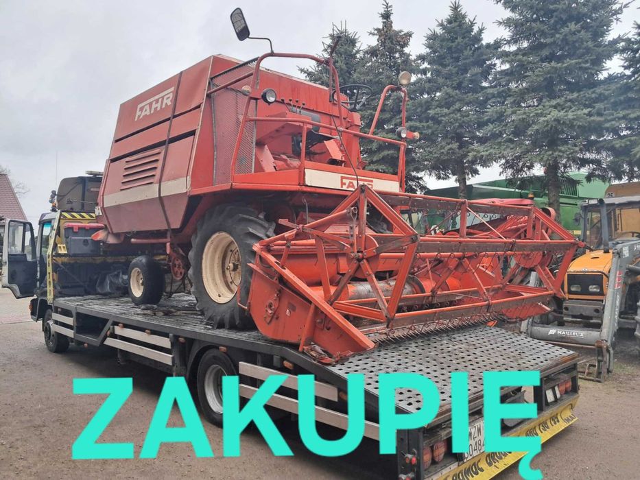 SKUP kombajnów zbożowych ,maszyn rolniczych ciągników