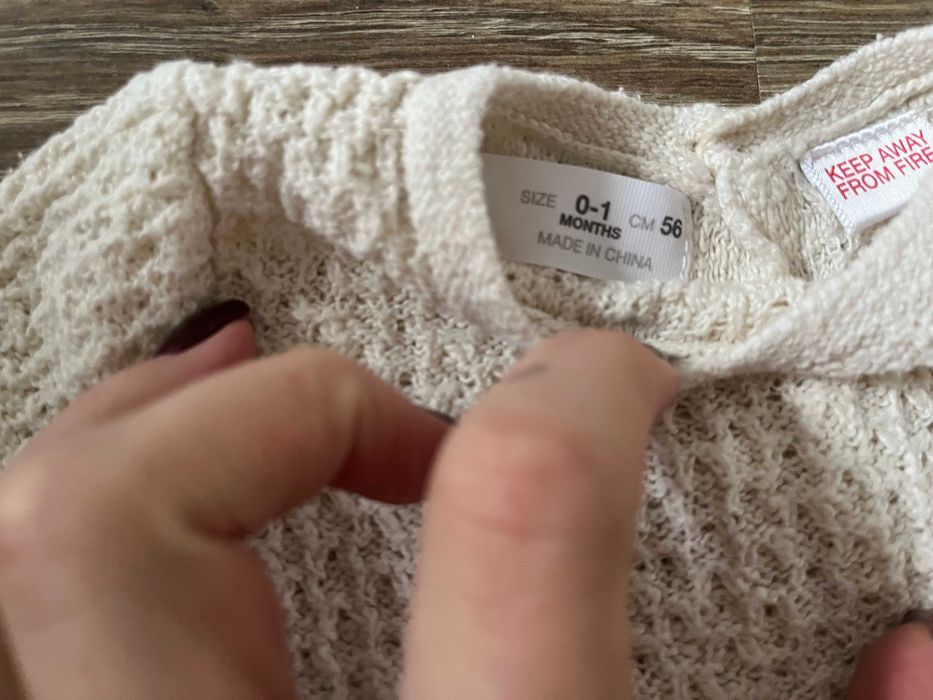 ZARA baby sweterek niemowlęcy uniwersalny