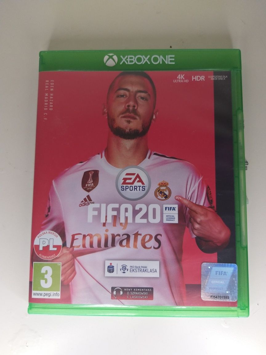 Gra Fifa 20 Xbox One fifa XOne FIFA pudełkowa piłkarska PL