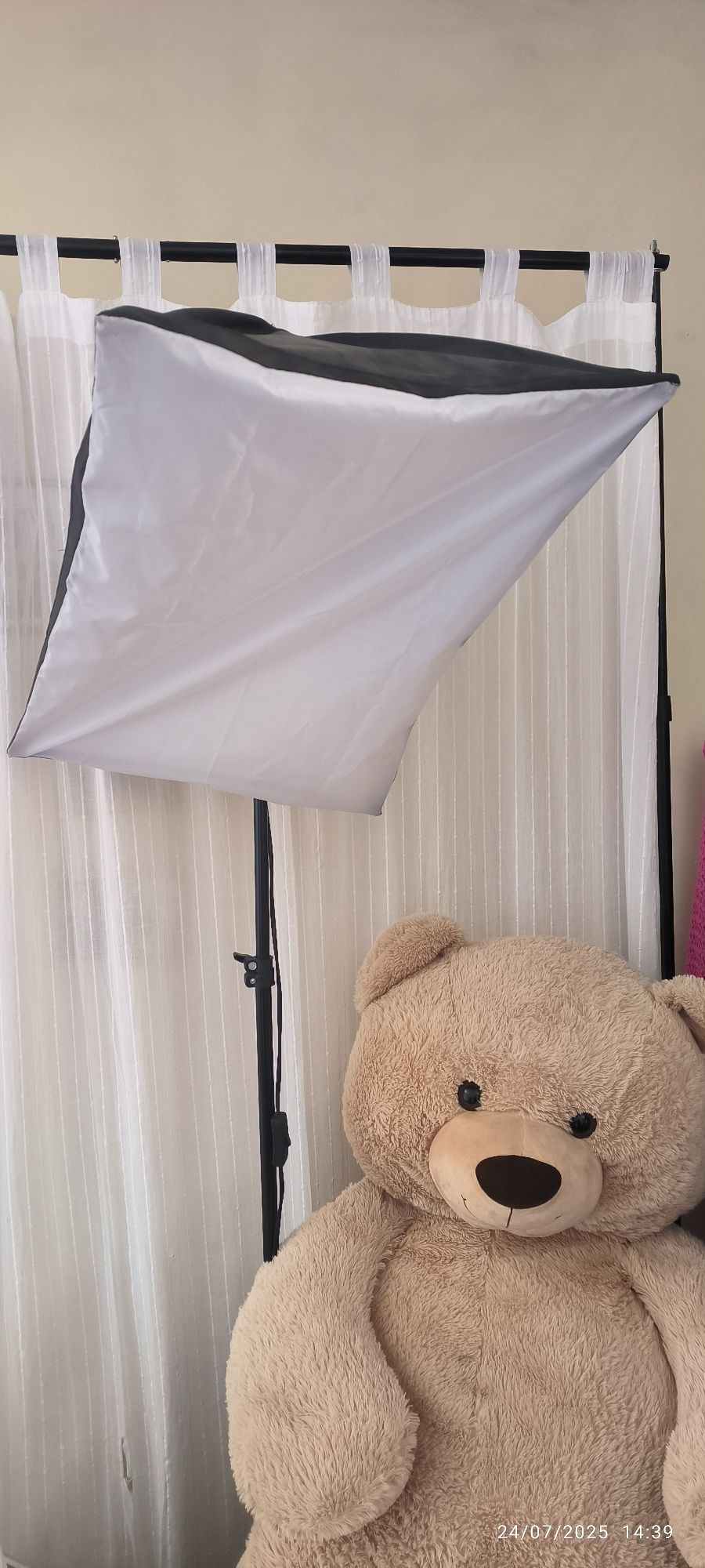 Soft box Luz fixa com lampada