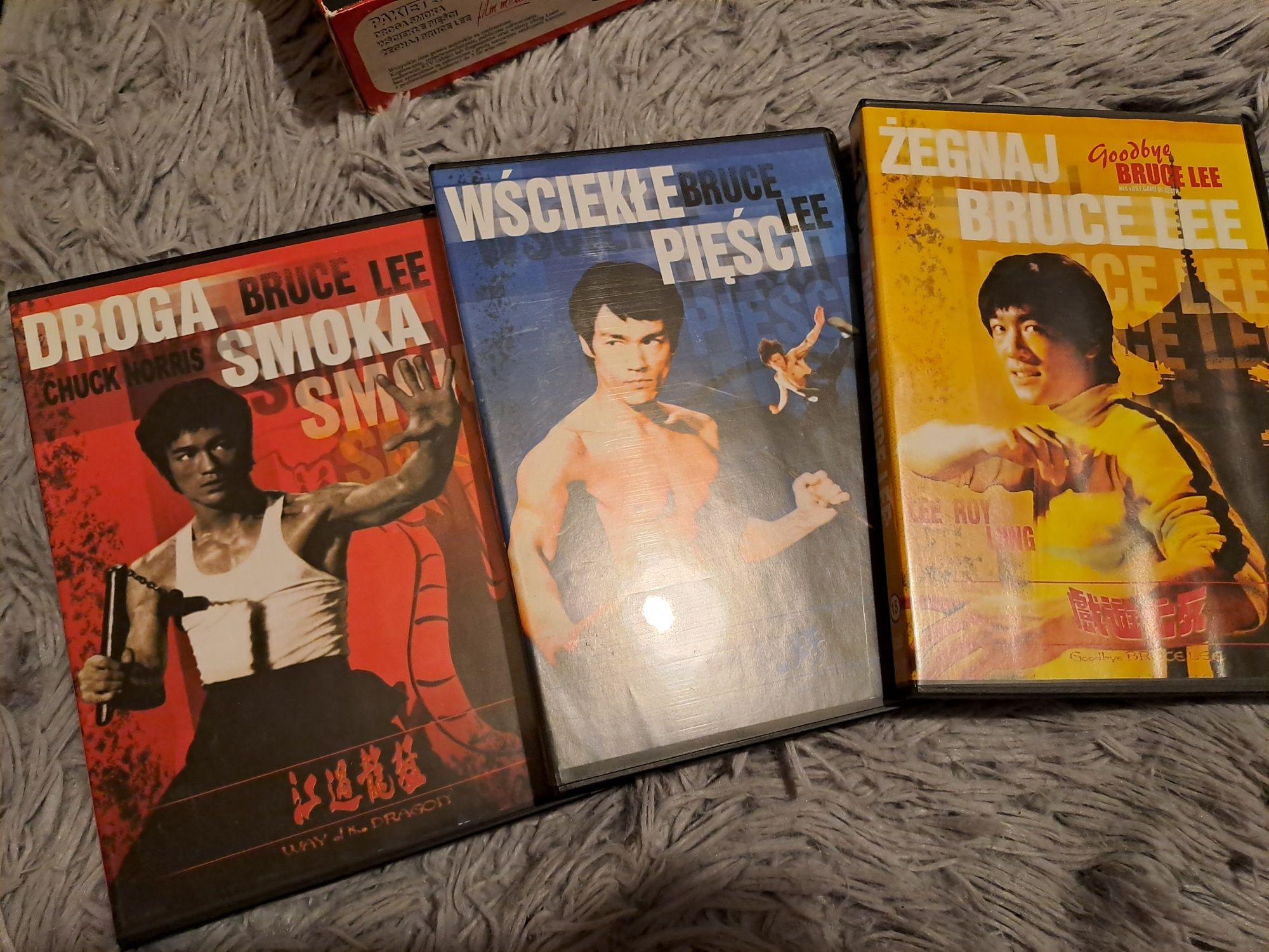 Bruce Lee kolekcja 3 filmy DVD, Droga Smoka, Wściekłe Pięści