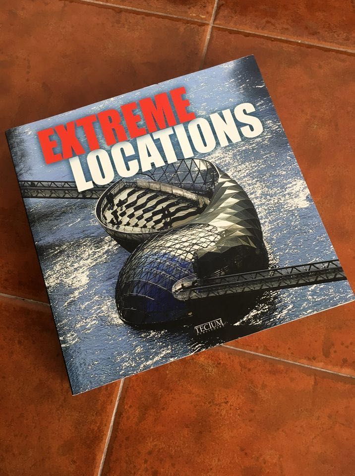 Livro Tectum Extreme Locations, muito bom estado. Graça/Arroios