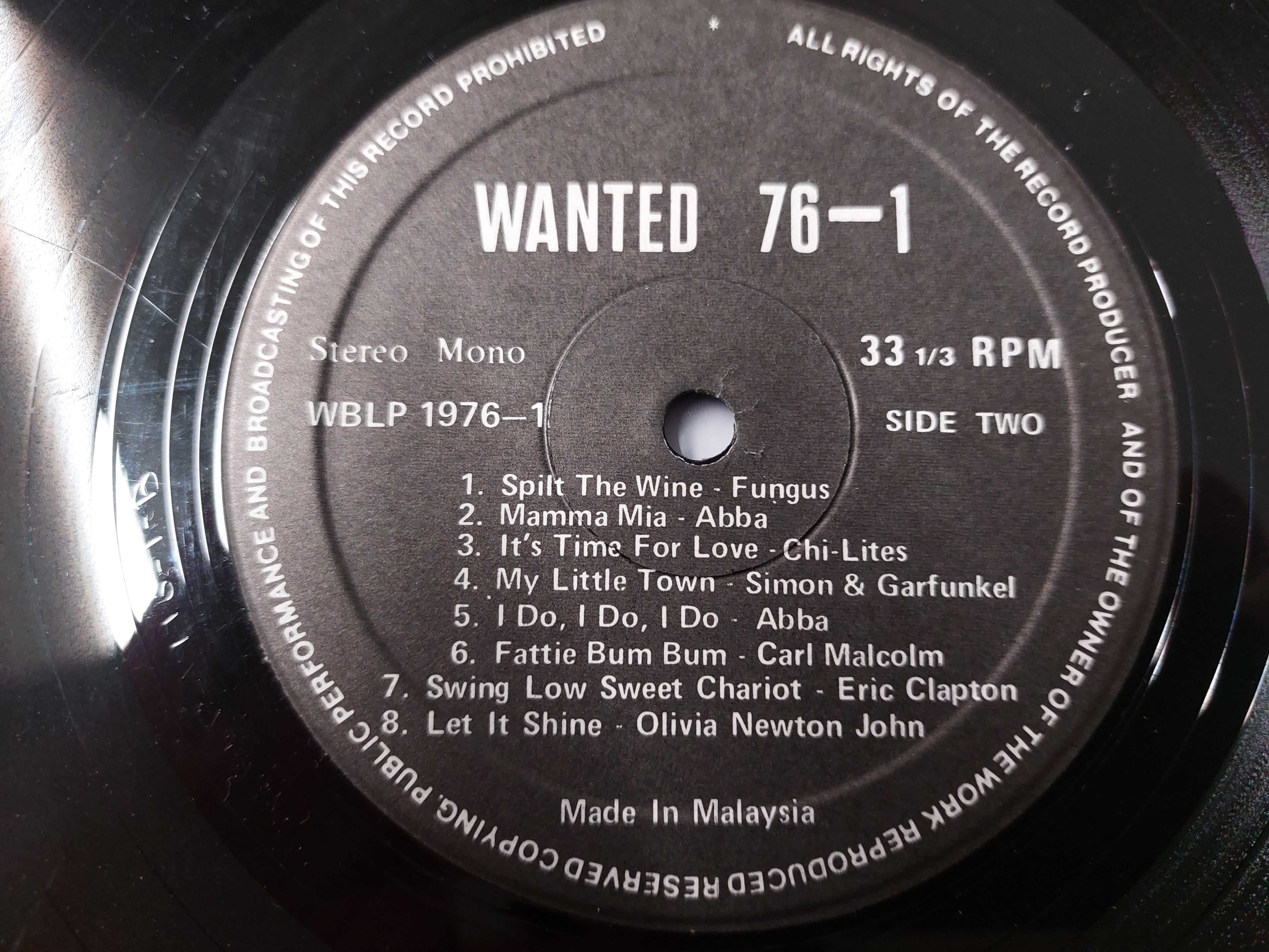 Wanted 1976-1 lp 5855 Super Skladak Press CHILE