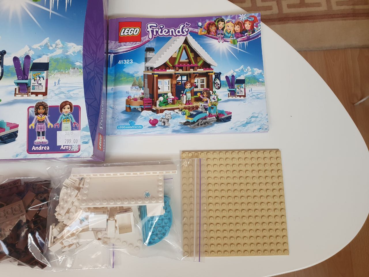 Лего 41323 Горнолыжный курорт, LEGO Friends 41015, 41324, 41339, 10257
