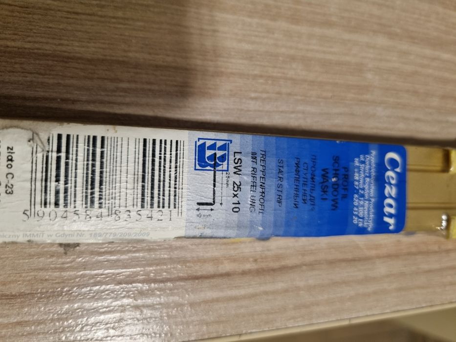 Listwy wykończeniowe, 8 sztuk, różne rodzaje komplet 30